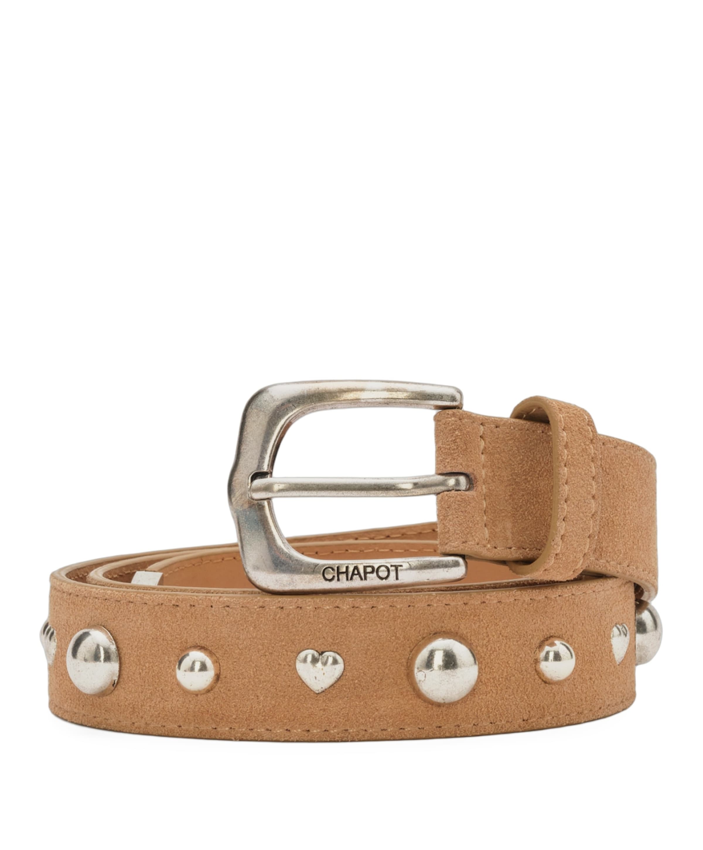 Dames riem beige