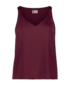 Dames top bordeaux