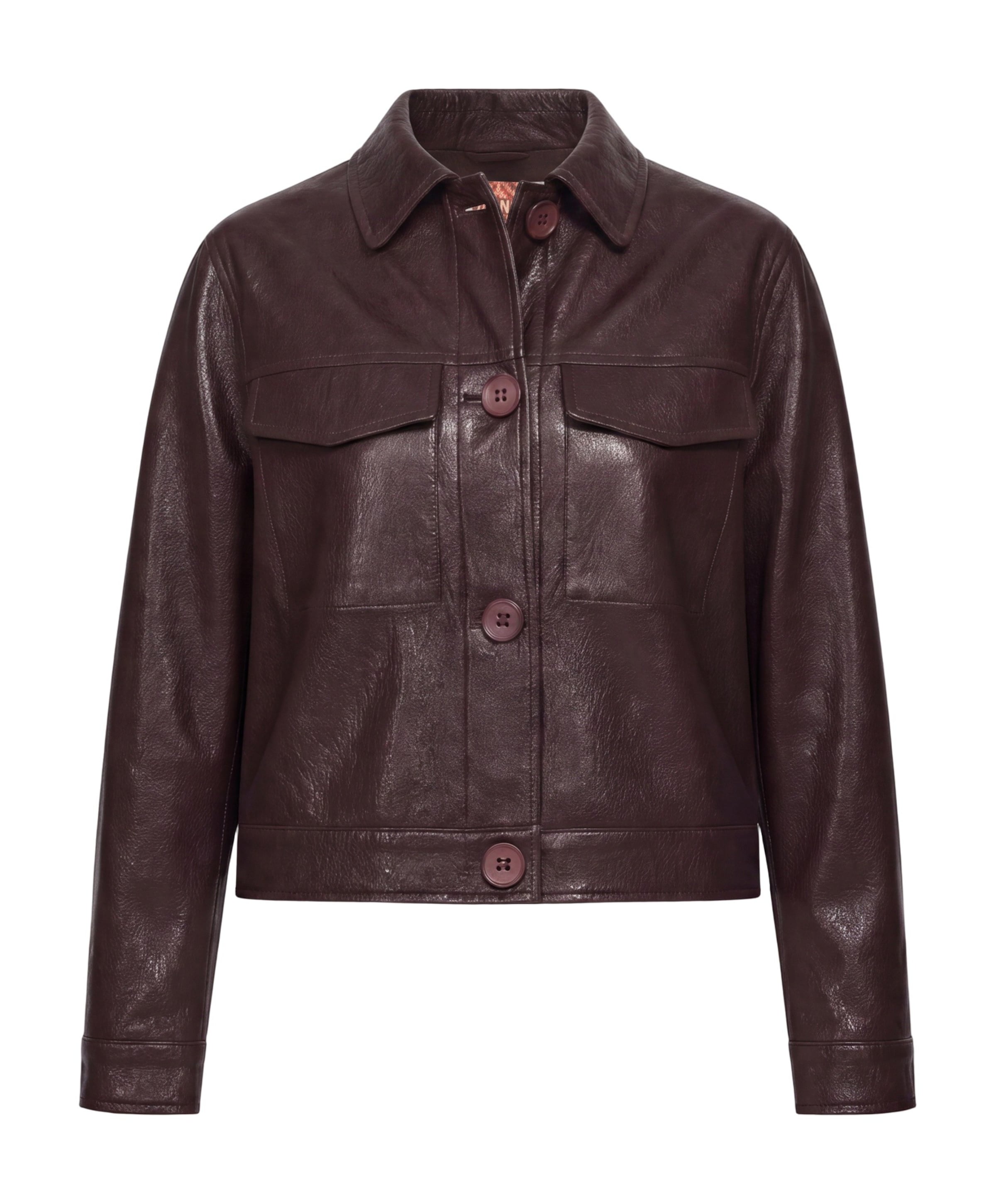 Dames jas bordeaux