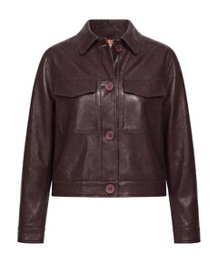 Dames jas bordeaux