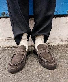 heren moccasins bruin