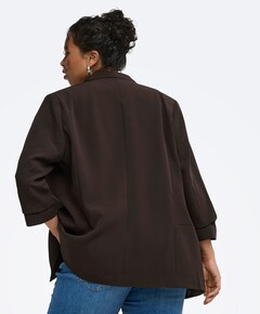 Dames blazer bruin