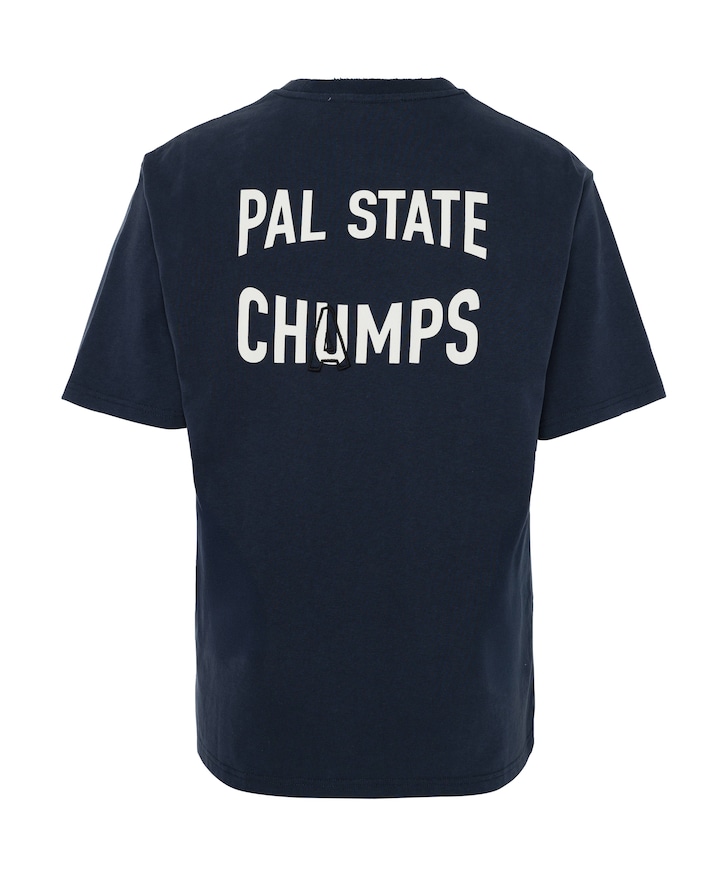 Heren T-shirt blauw