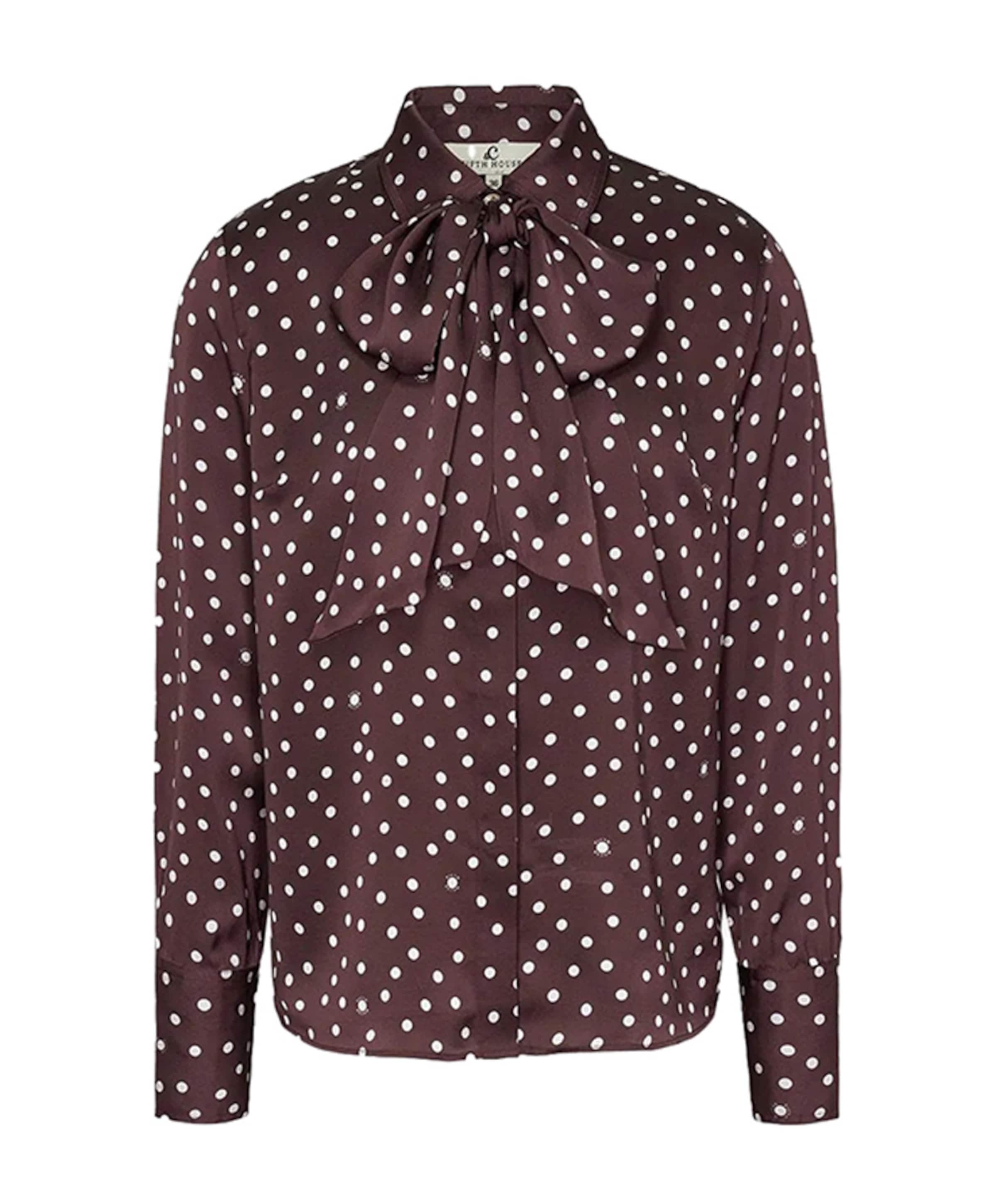 Dames blouse bordeaux