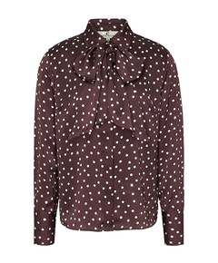Dames blouse bordeaux