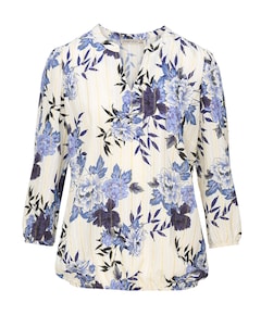 Dames blouse blauw