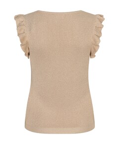 Dames top beige