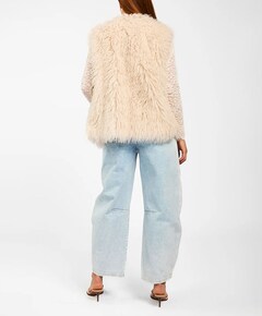 Dames gilet ecru