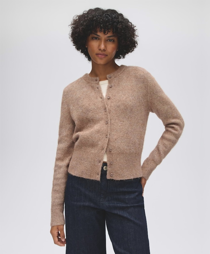 Dames vest beige