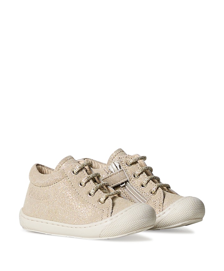 Naturino cocoon meisjes veterschoenen goud