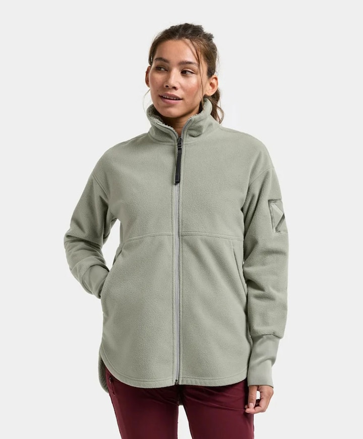 Dames vest groen