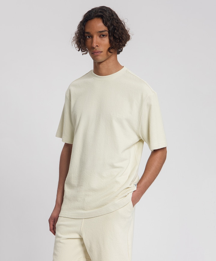 Heren T-shirt beige
