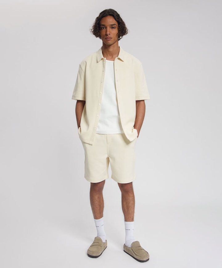 Samudra heren korte broek beige