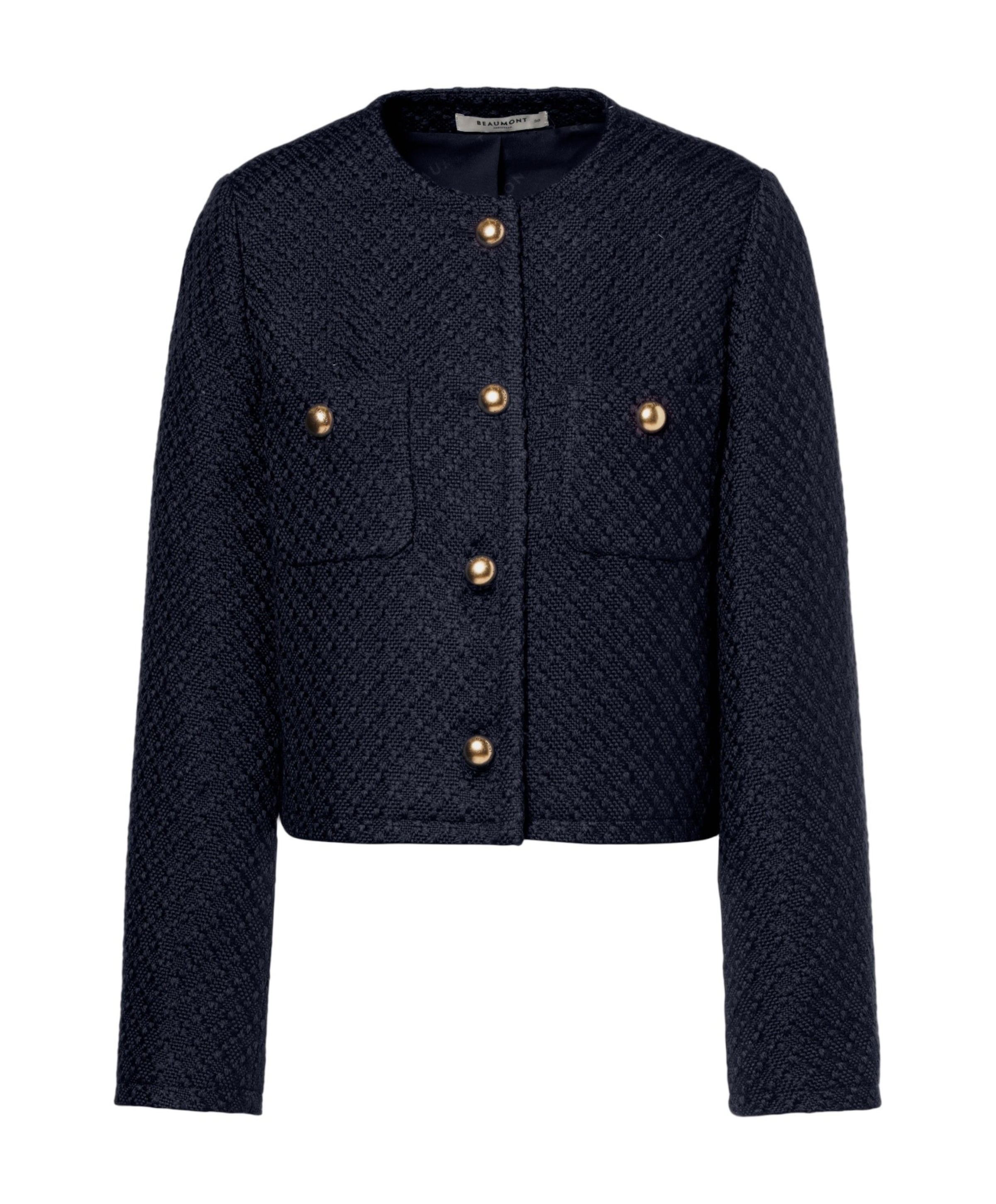 Dames jas blauw