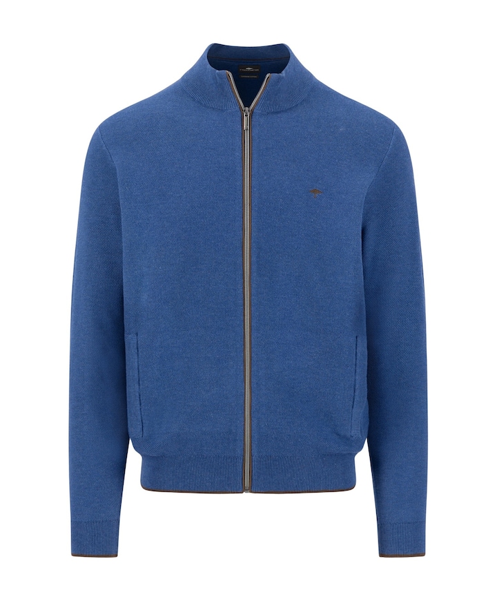 Heren vest blauw