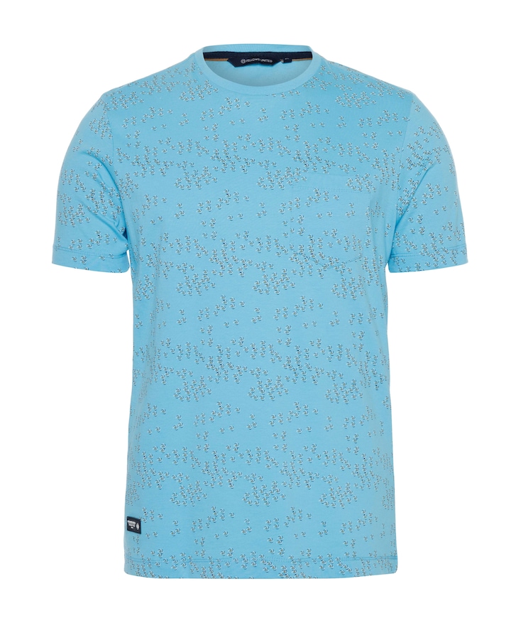 T-shirt blauw
