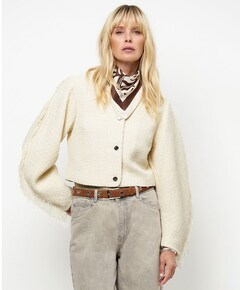 Dames jas ecru