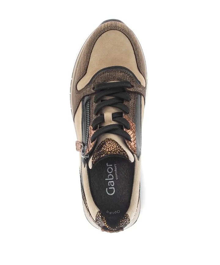 dames sneakers bruin