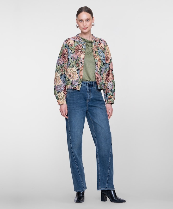 Dames jas multicolor