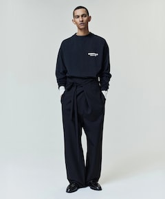 Heren longsleeve zwart