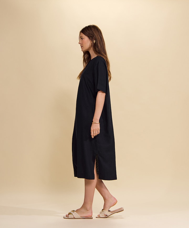 Dames nachthemd grijs