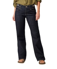 Liv New Wide dames jeans blauw