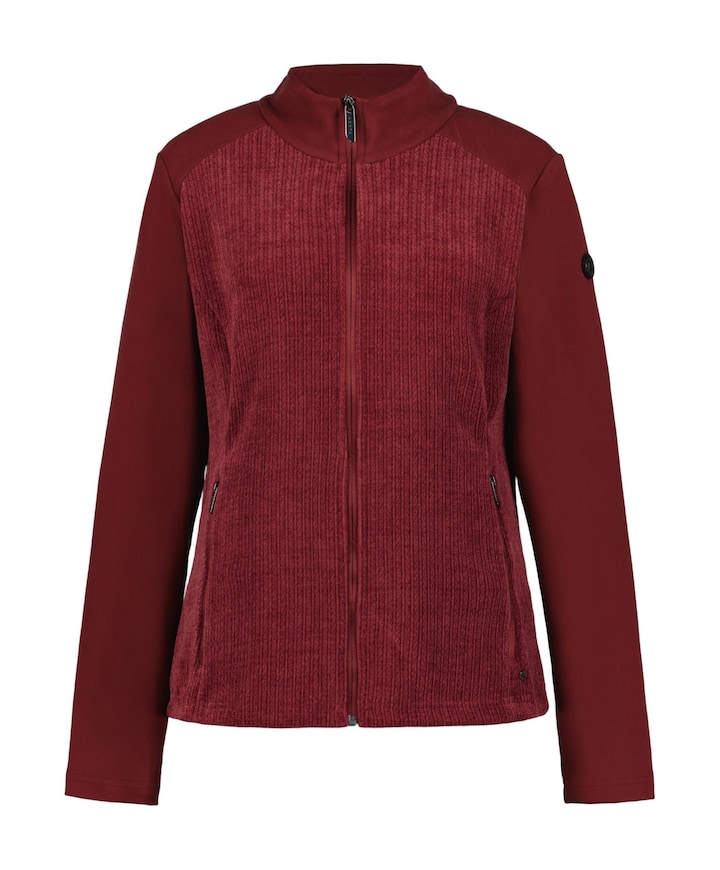 Dames jas bordeaux