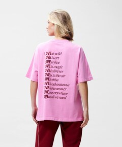 Dames T-shirt roze