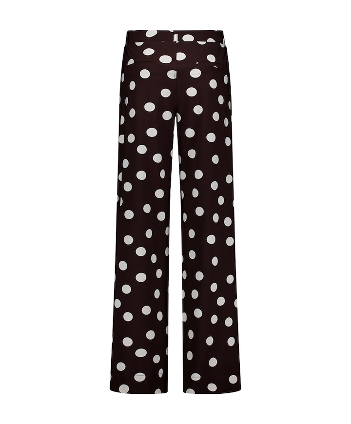 Lexie dot dames broek bruin