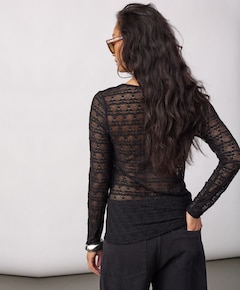 Dames top zwart