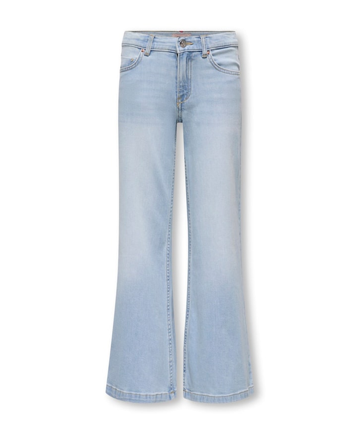 KOGCALIFORNIA MW WIDE FLARED AKM217 meisjes jeans blauw