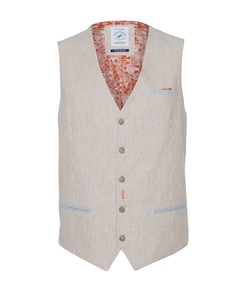 Heren gilet beige