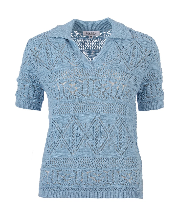 Dames trui blauw