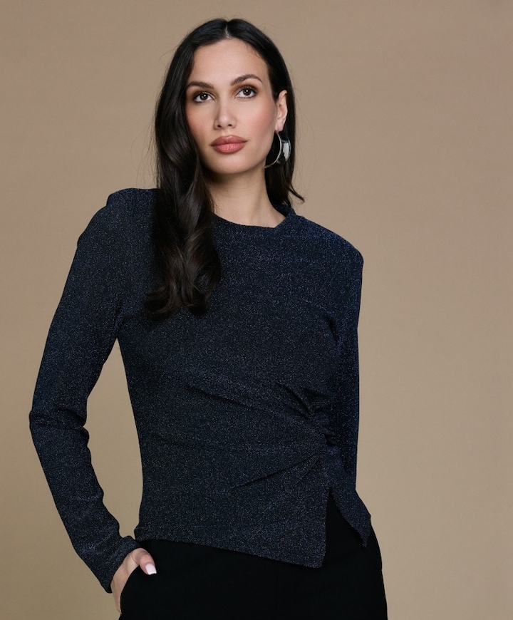 Dames top blauw