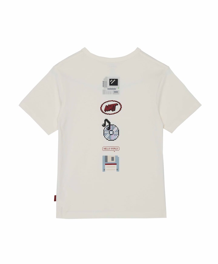 Jongens T-shirt ecru