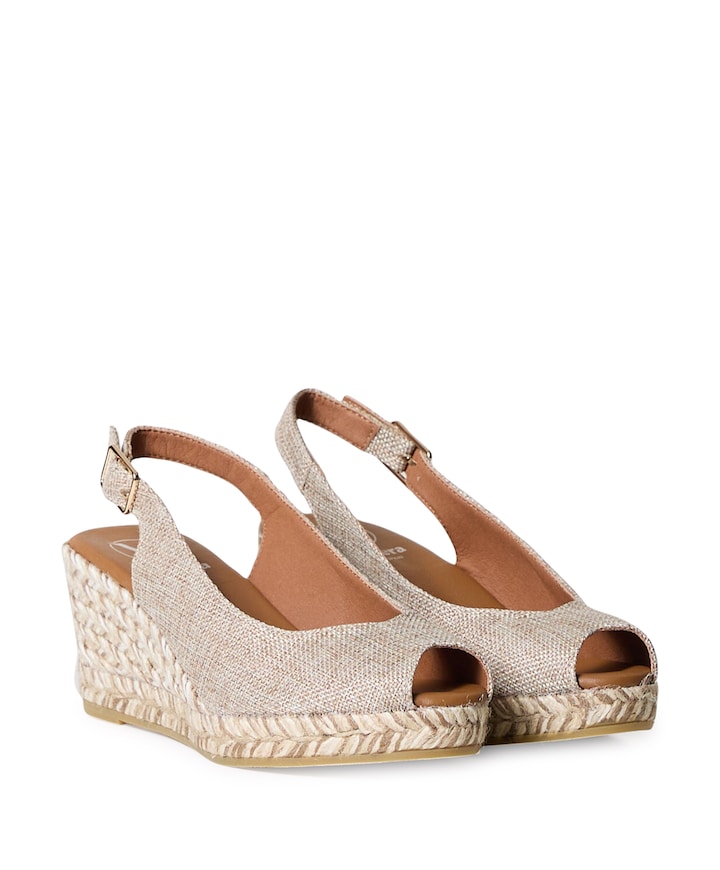 dames sandalets beige