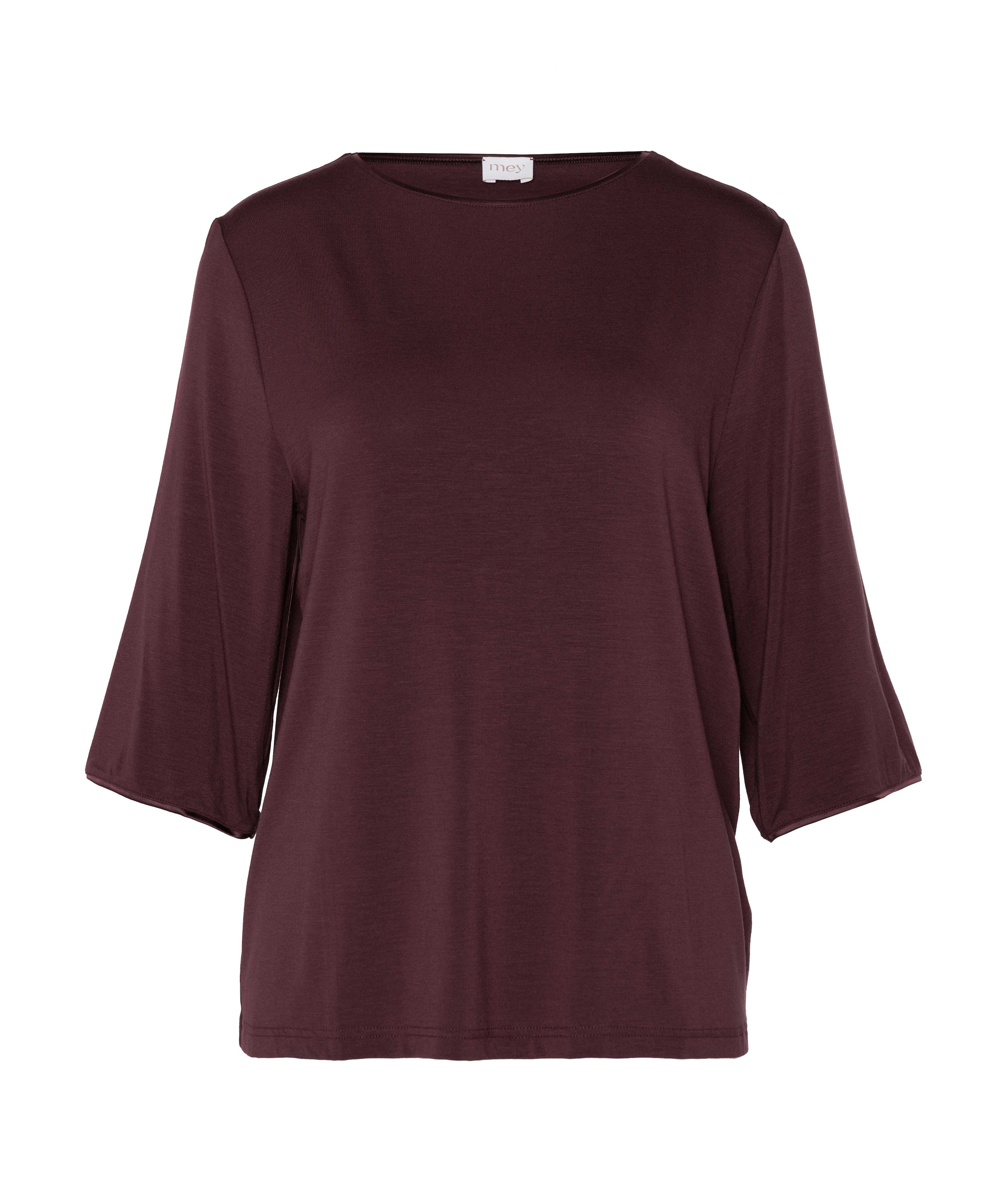 Dames pyjamatop bordeaux