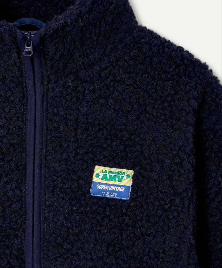 Uniseks jas blauw