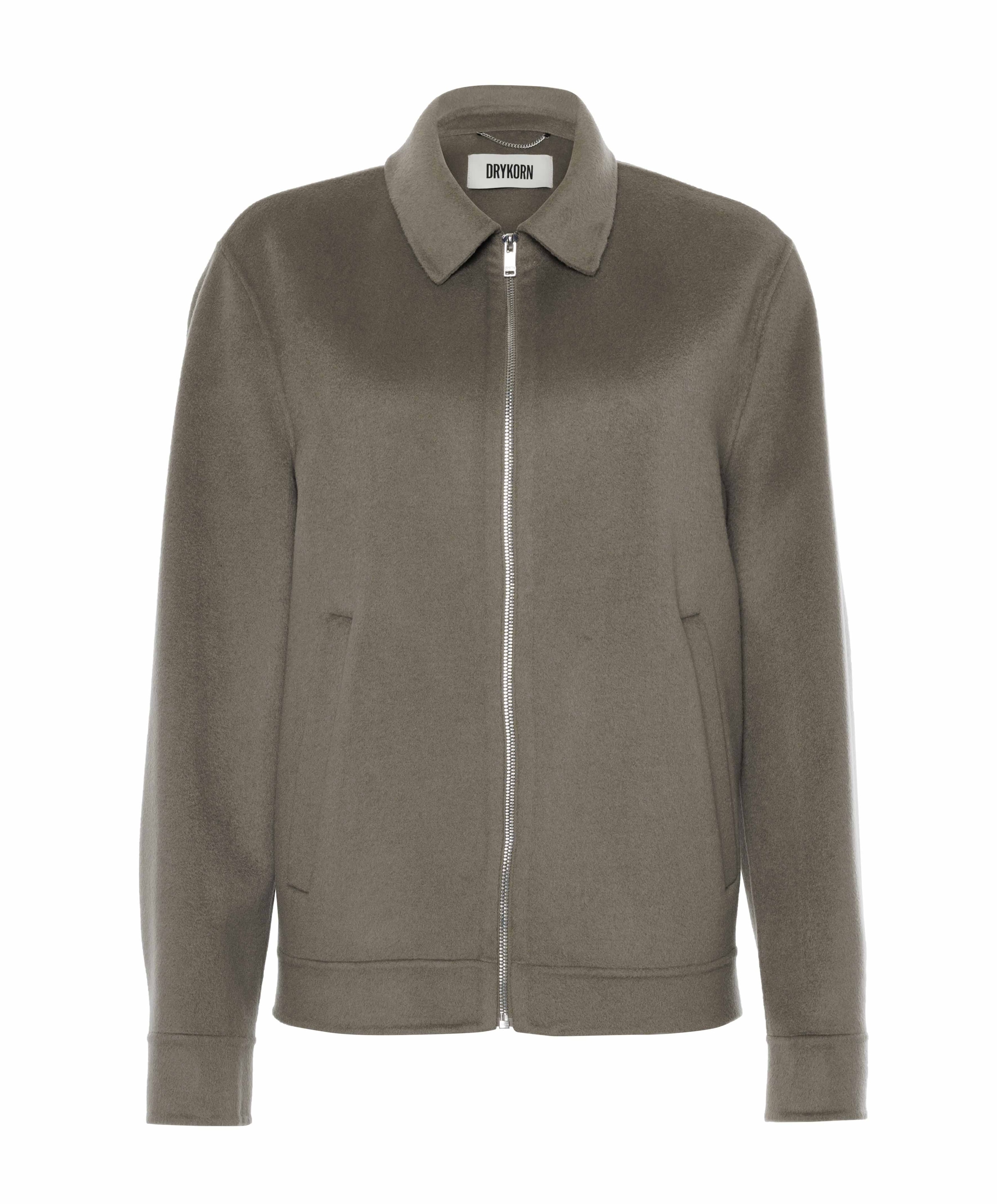 Heren overshirt bruin