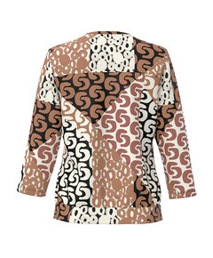 Dames longsleeve bruin