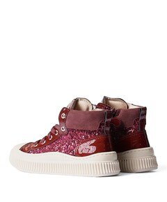 meisjes veterschoenen bordeaux