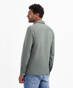 Overhemd lange mouw groen