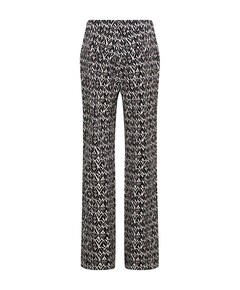 PATRICE GRAPHIC TRAVEL dames broek zwart