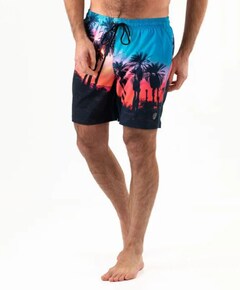 Heren zwemshort blauw