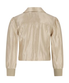 Meisjes blazer goud
