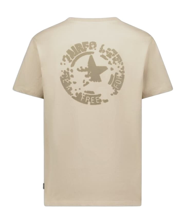 Heren T-shirt beige