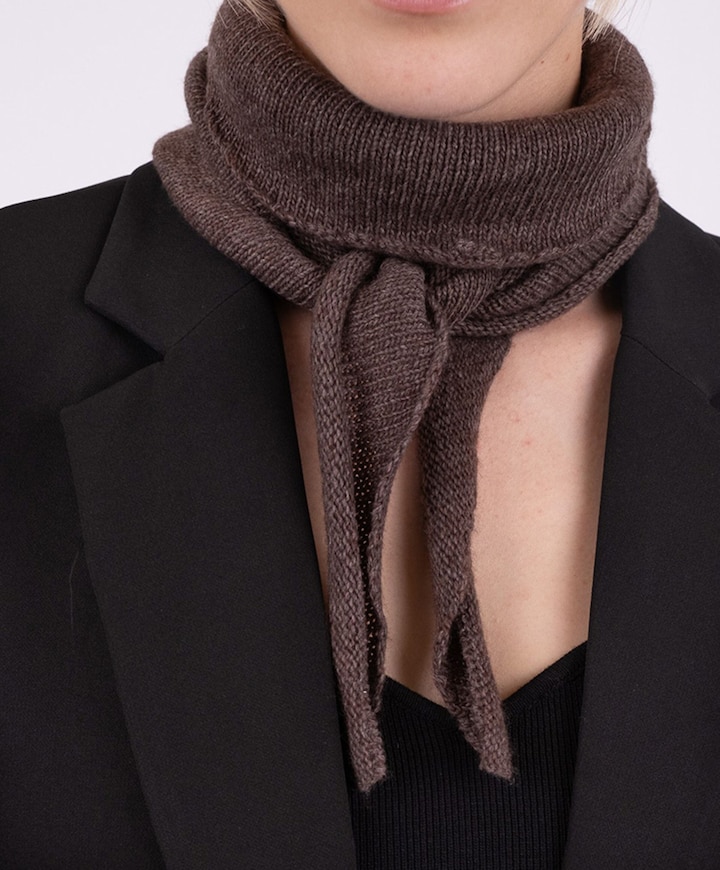 Dames sjaal bruin