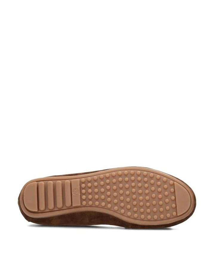 TAYA dames ballerina's bruin