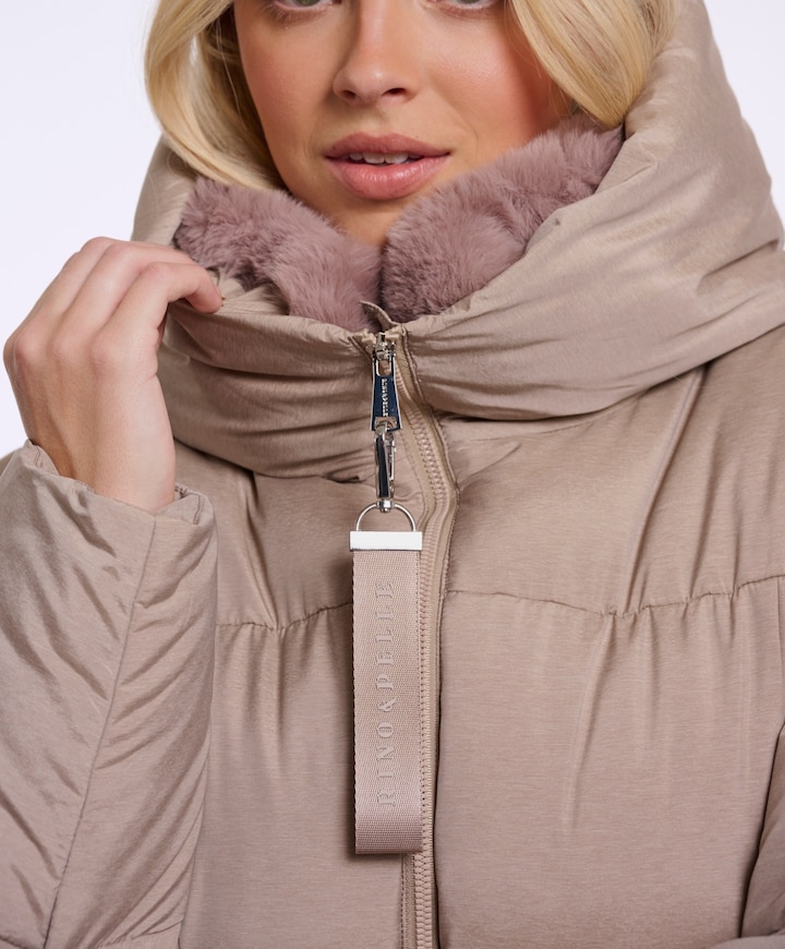 Dames jas beige