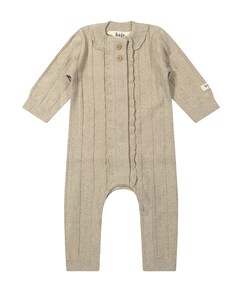 Meisjes pyjamaset beige
